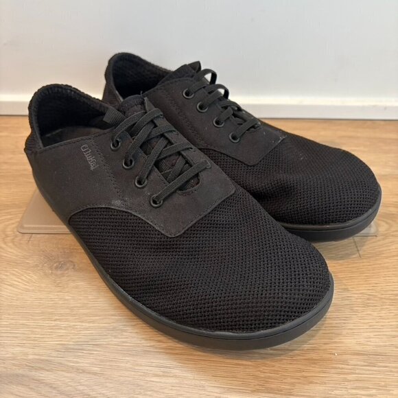 ** Olukai Nohea Moku Shoes Black Slip On Sneakers US 8.5 EU 41.5 main image 8